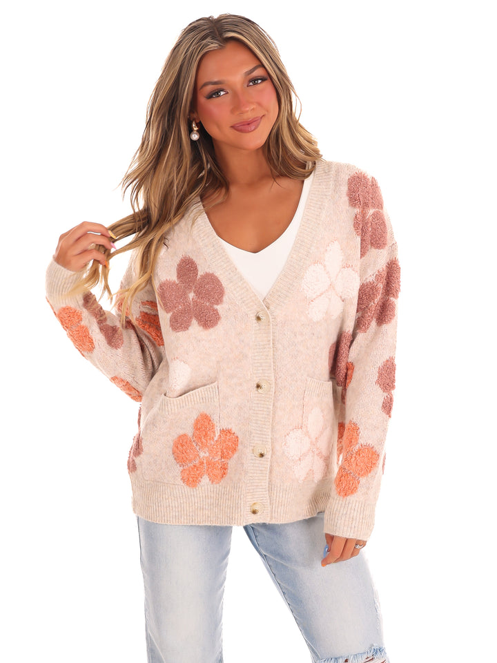 Floral Fantasy Cardigan