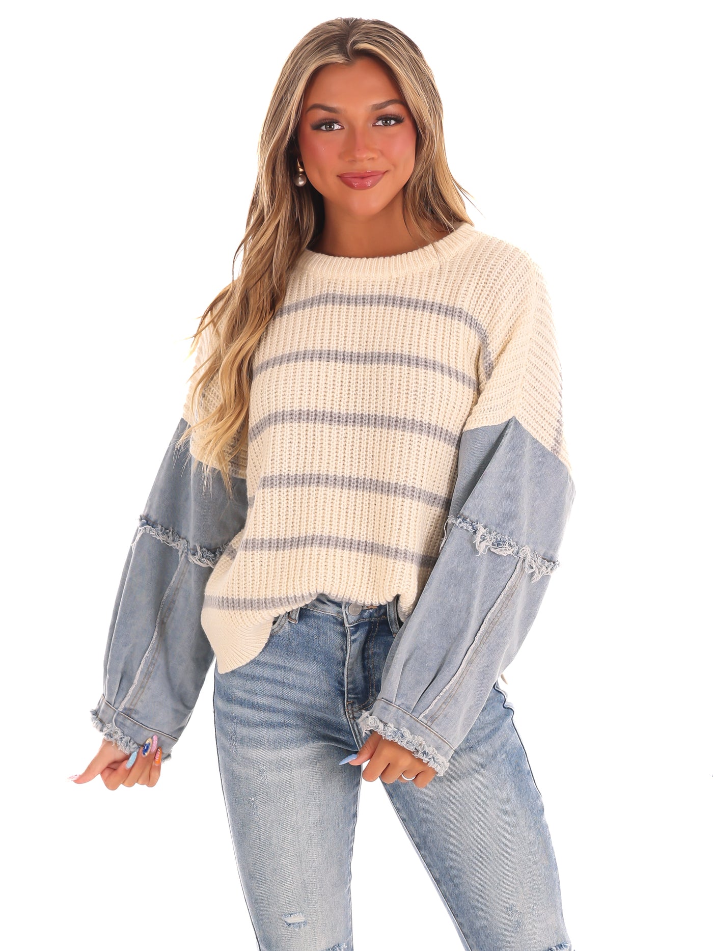 Chill Chaser Stripe Sweater