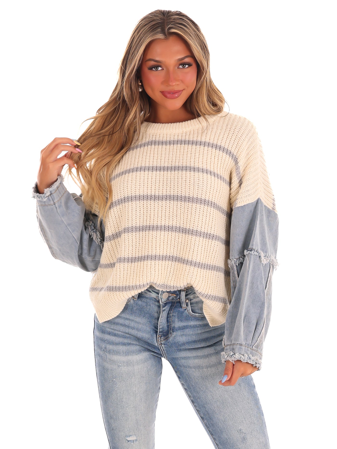 Chill Chaser Stripe Sweater