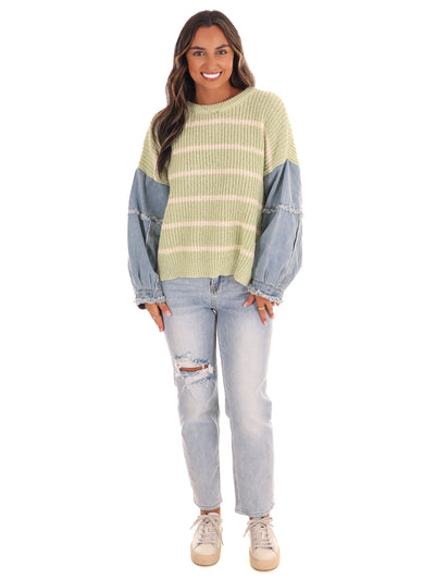 Chill Chaser Stripe Sweater