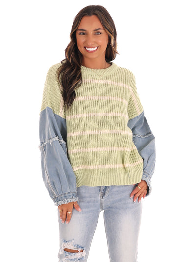 Chill Chaser Stripe Sweater