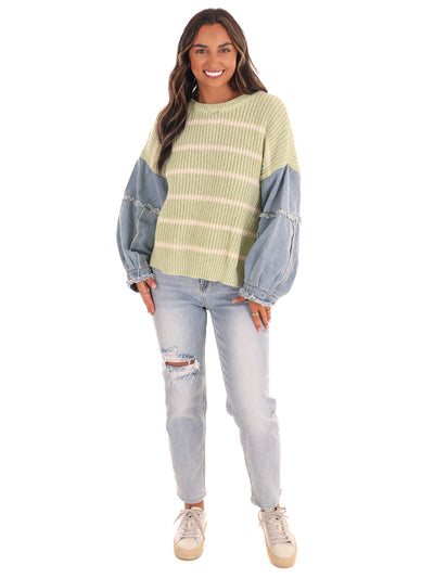 Chill Chaser Stripe Sweater