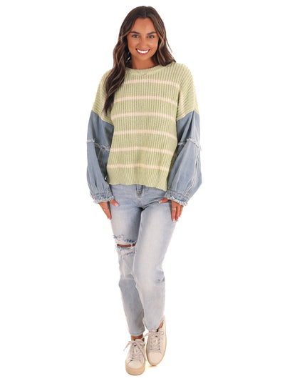 Chill Chaser Stripe Sweater