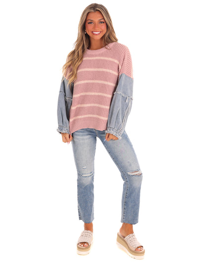 Chill Chaser Stripe Sweater