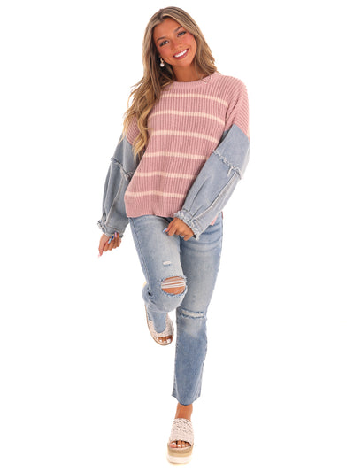 Chill Chaser Stripe Sweater