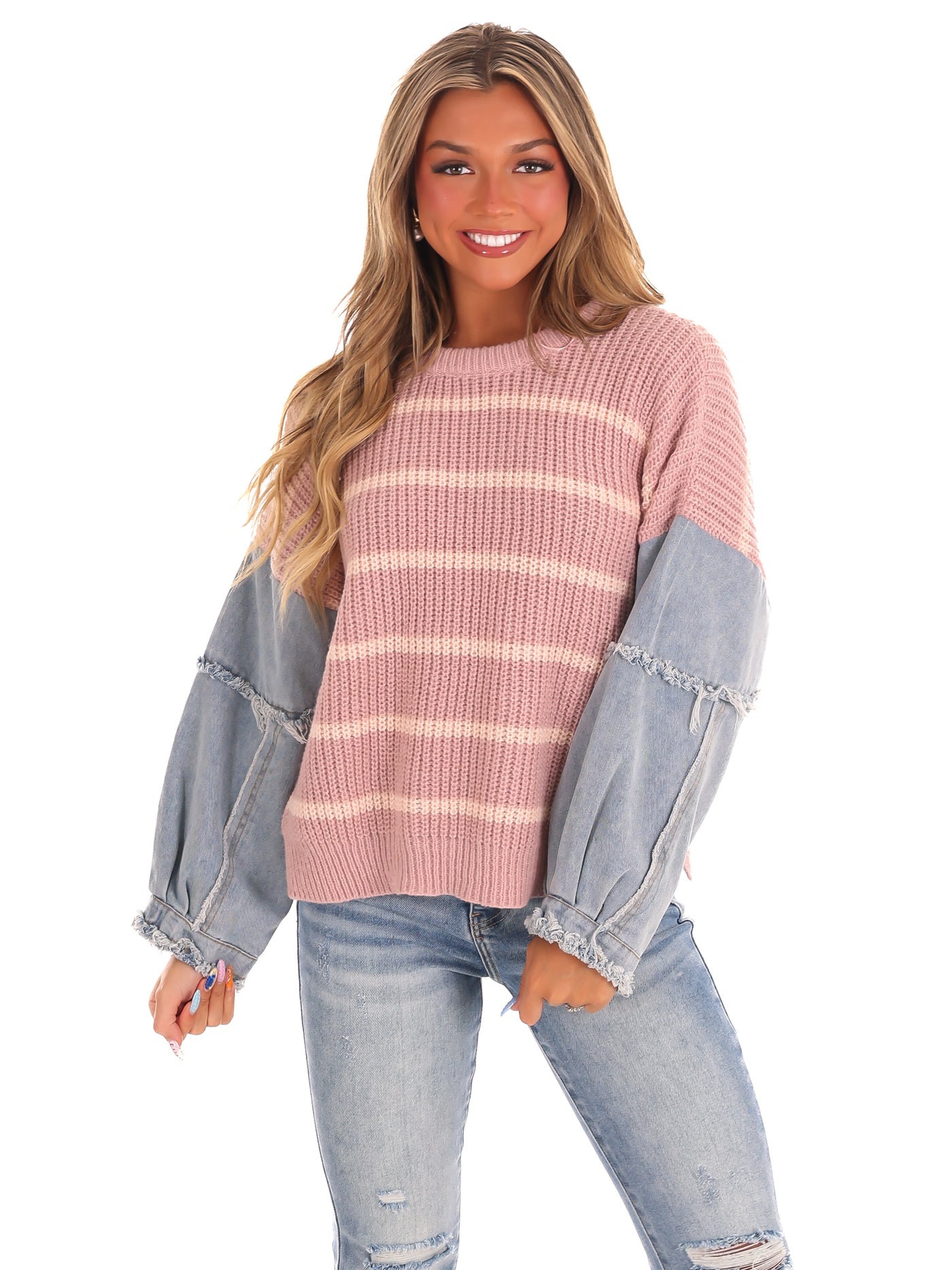 Chill Chaser Stripe Sweater