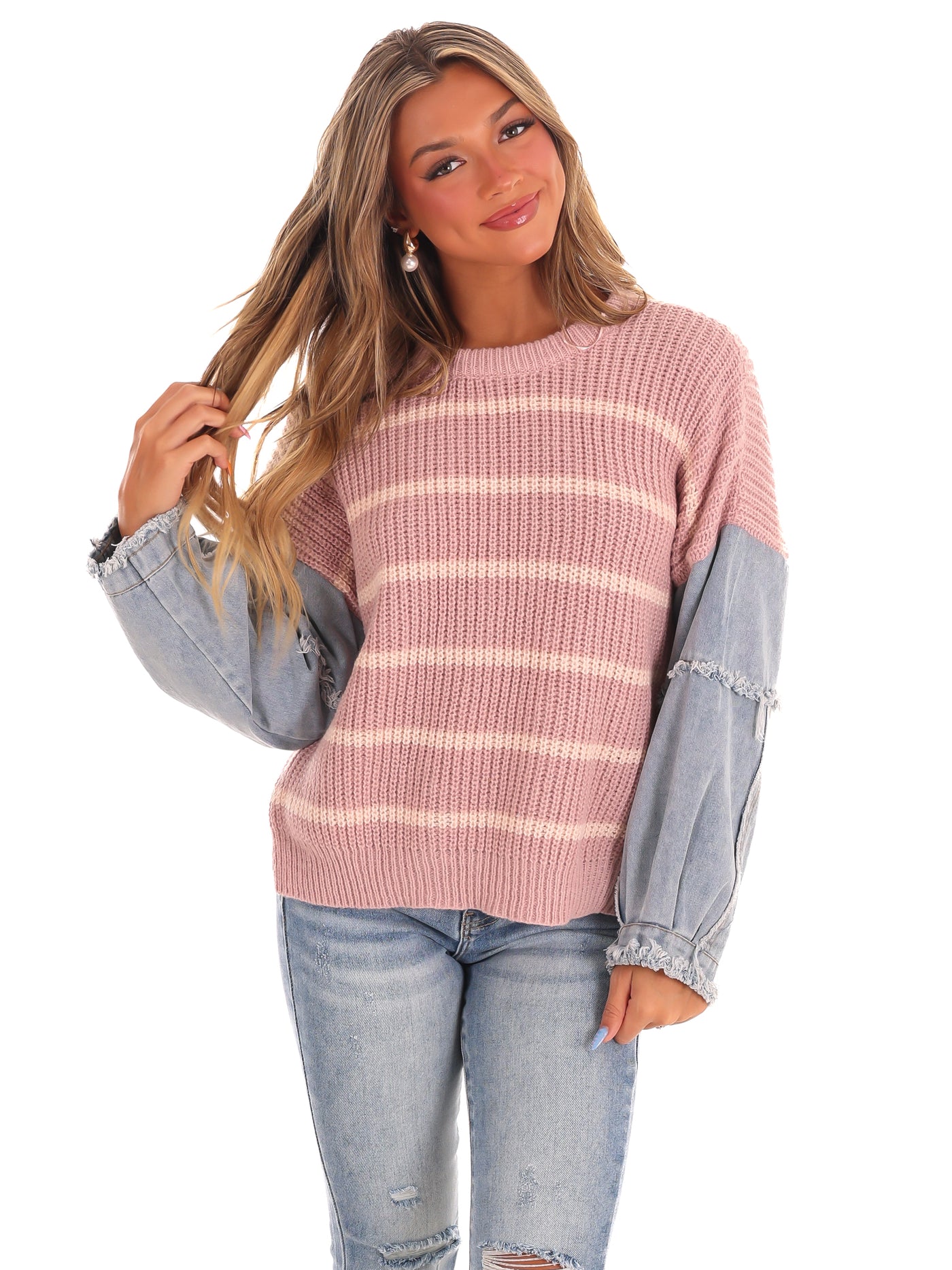 Chill Chaser Stripe Sweater