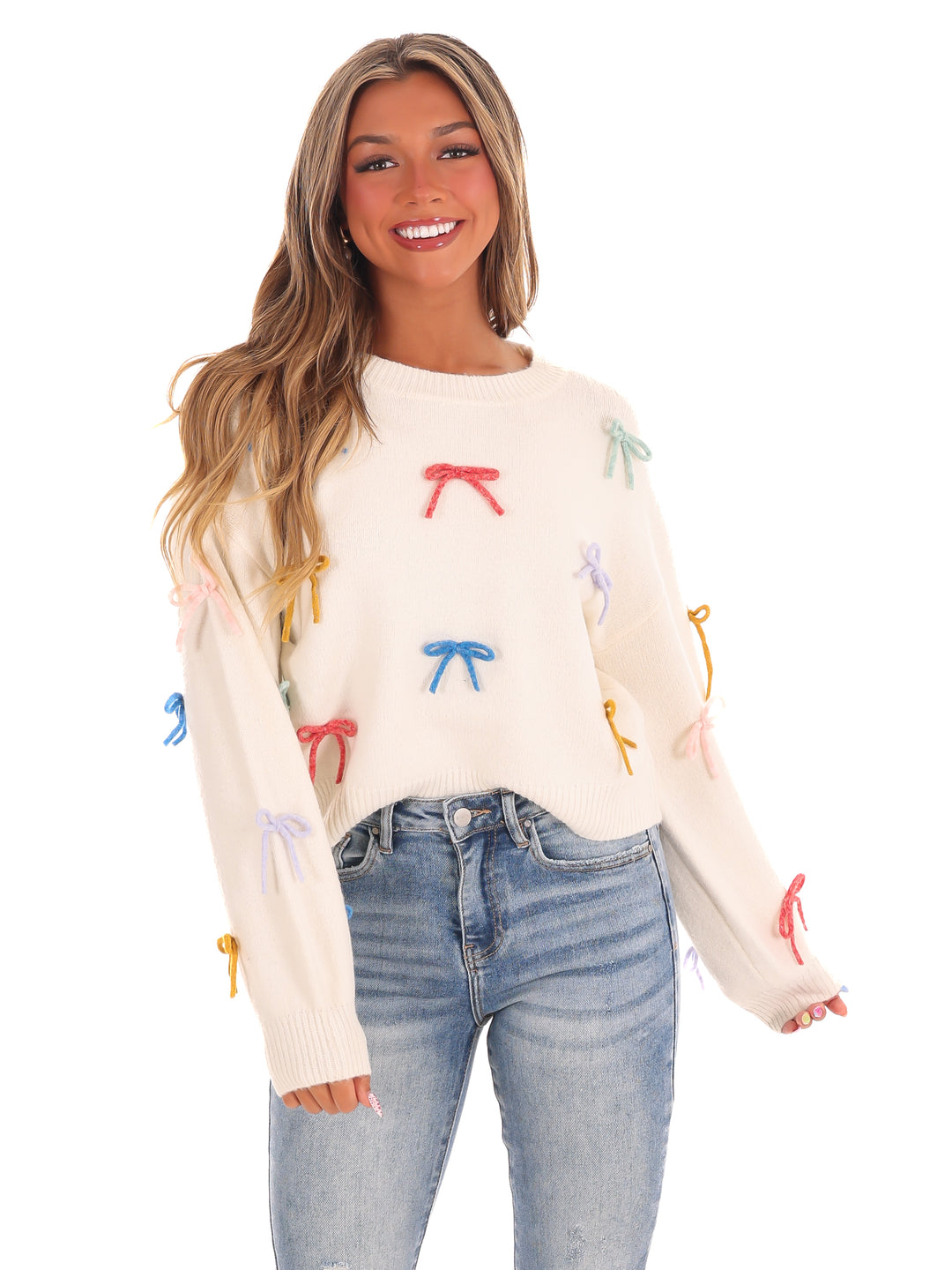 Ribbon Delight Sweater