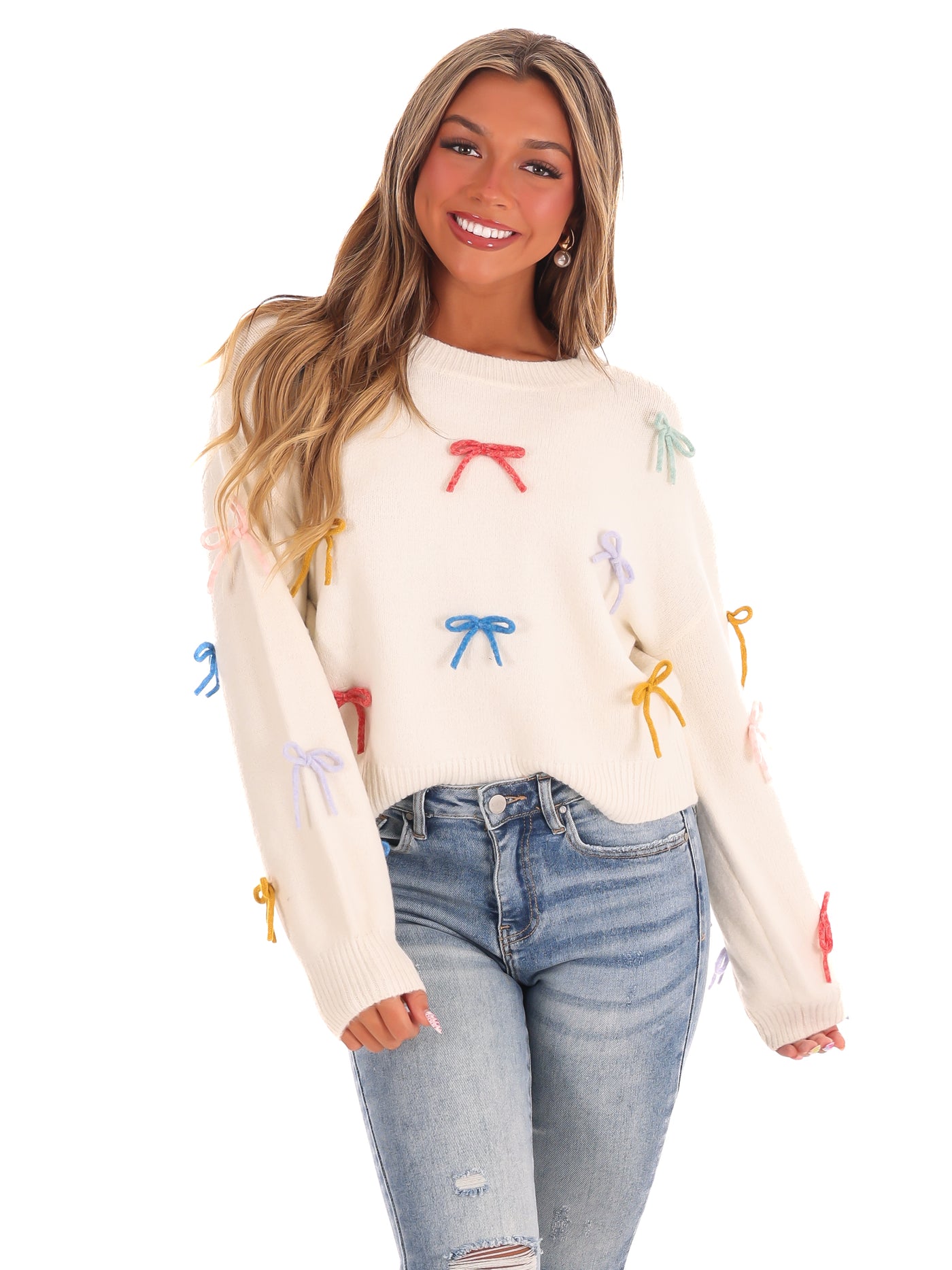 Ribbon Delight Sweater