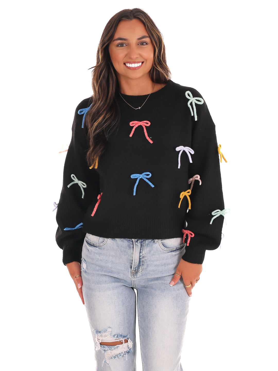 Ribbon Delight Sweater