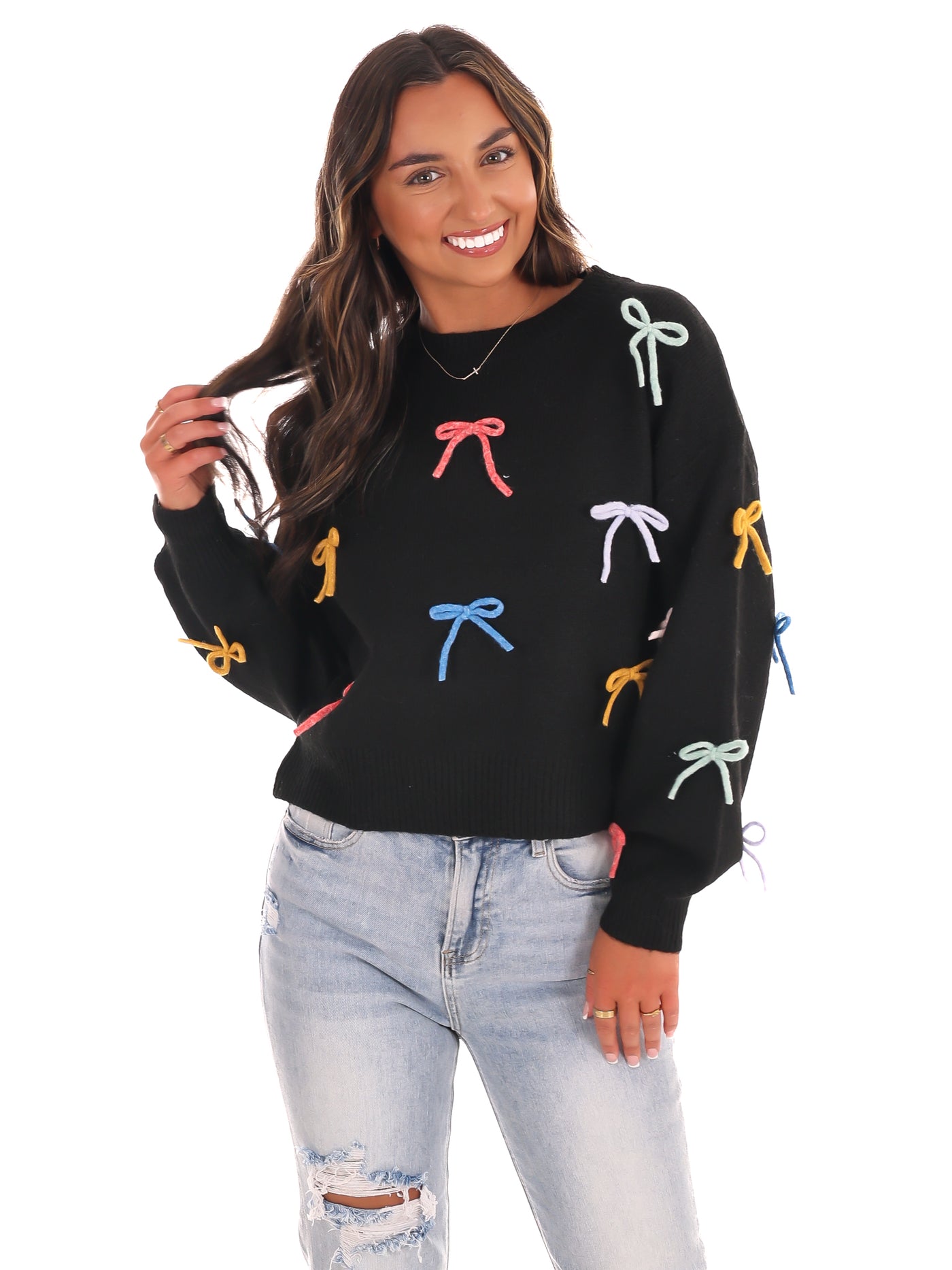 Ribbon Delight Sweater