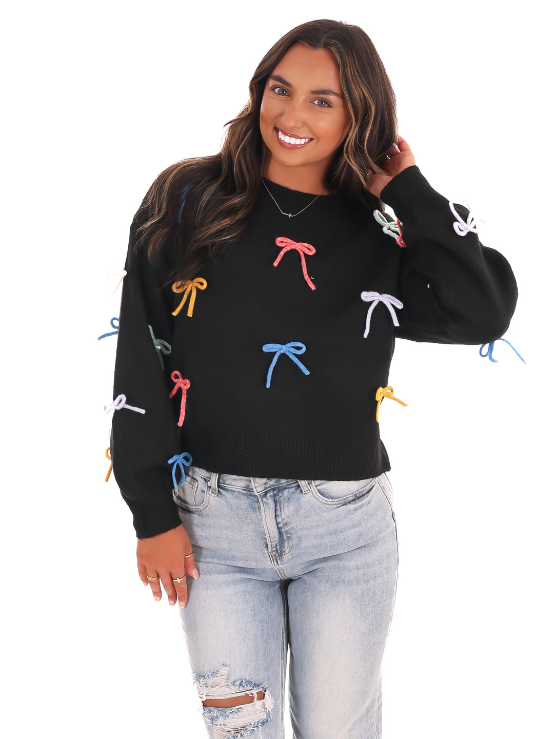 Ribbon Delight Sweater