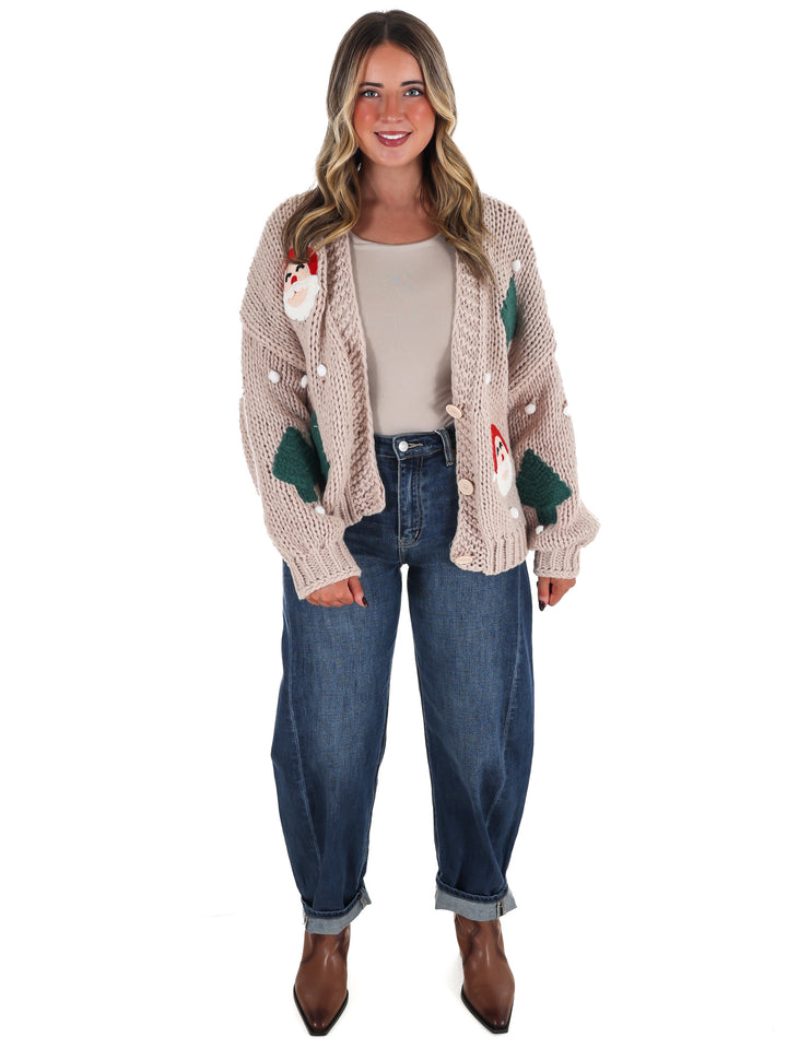 Jingle All the Way Christmas Cardigan