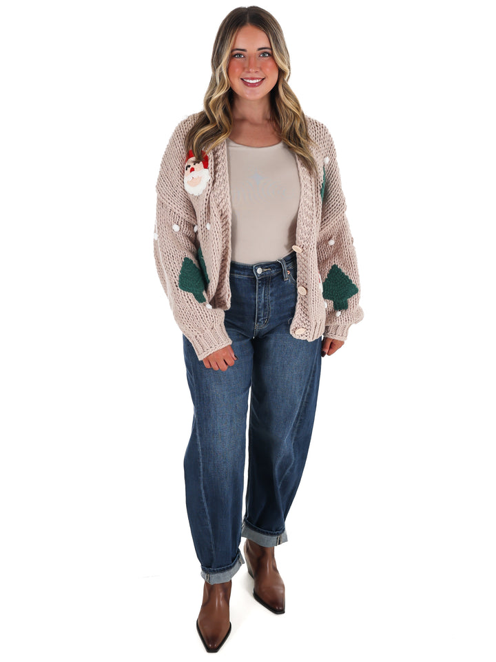 Jingle All the Way Christmas Cardigan