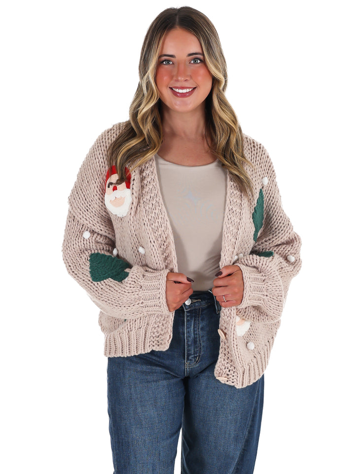 Jingle All the Way Christmas Cardigan