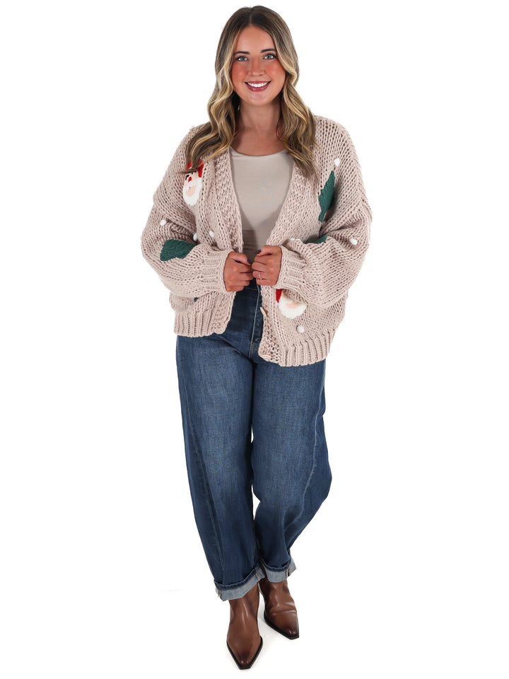 Jingle All the Way Christmas Cardigan