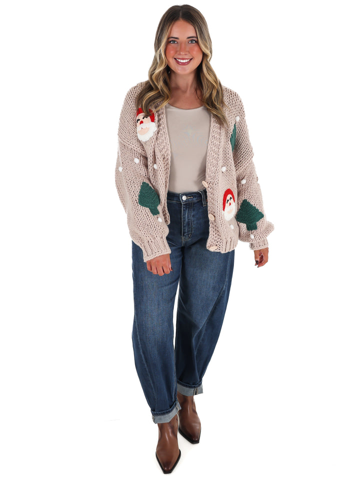 Jingle All the Way Christmas Cardigan