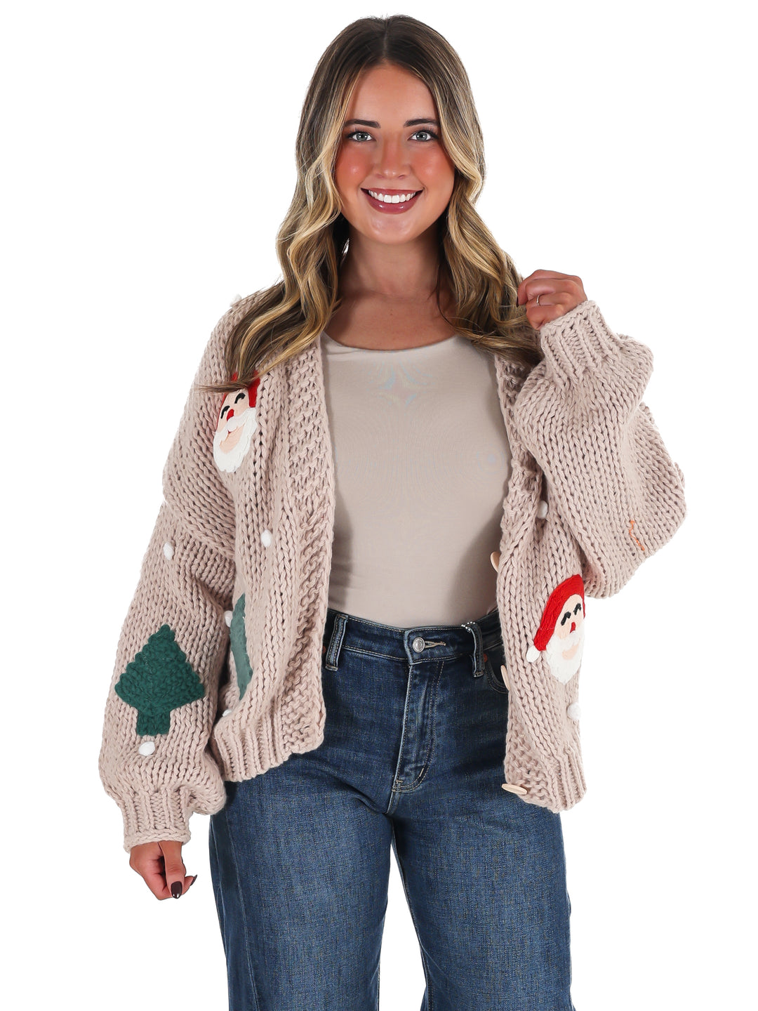 Jingle All the Way Christmas Cardigan