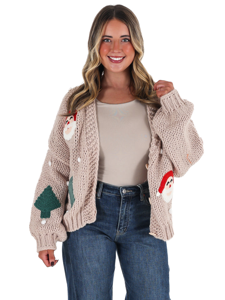 Jingle All the Way Christmas Cardigan