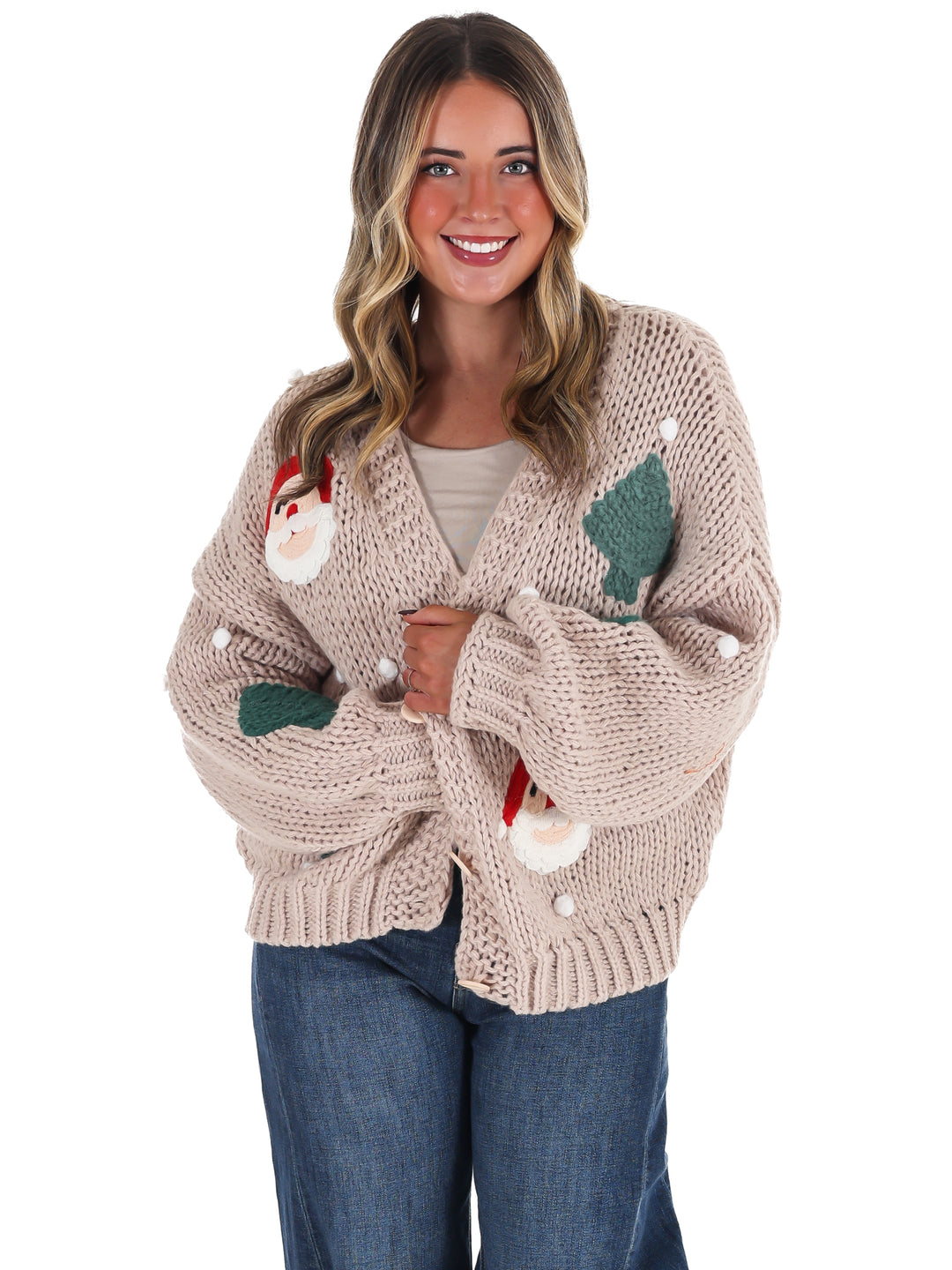 Jingle All the Way Christmas Cardigan