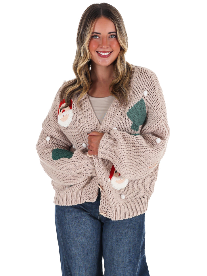 Jingle All the Way Christmas Cardigan