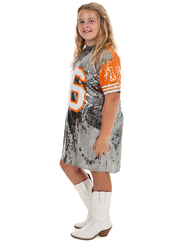 Youth 16 Sequin Jersey Dress