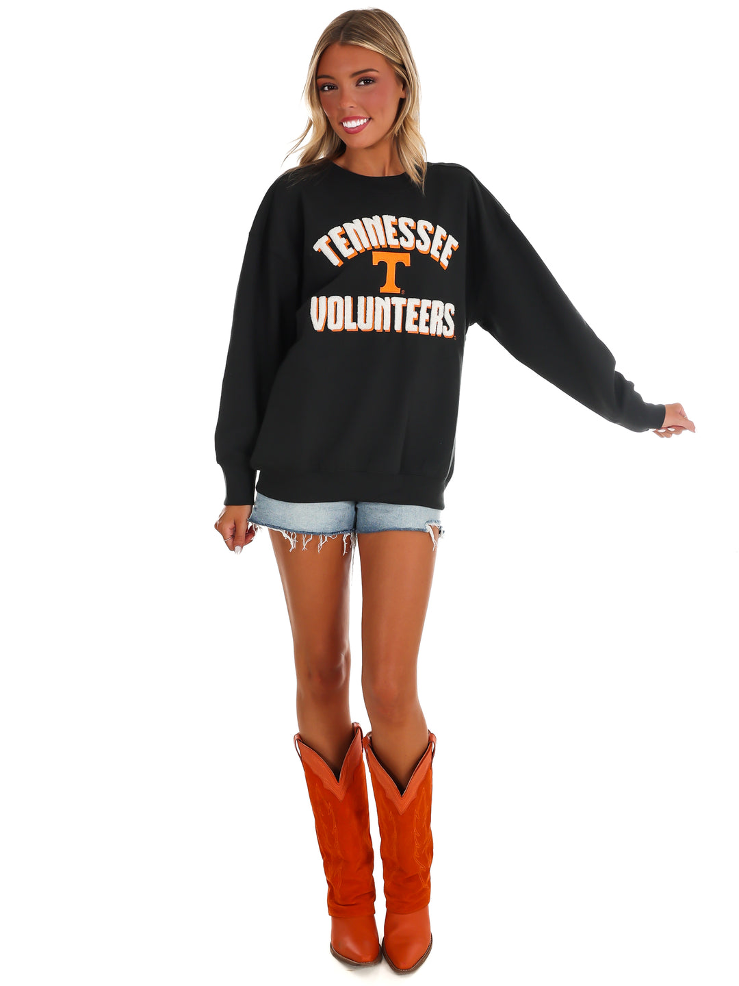 Chenille Tennessee Volunteers Crewneck Pullover