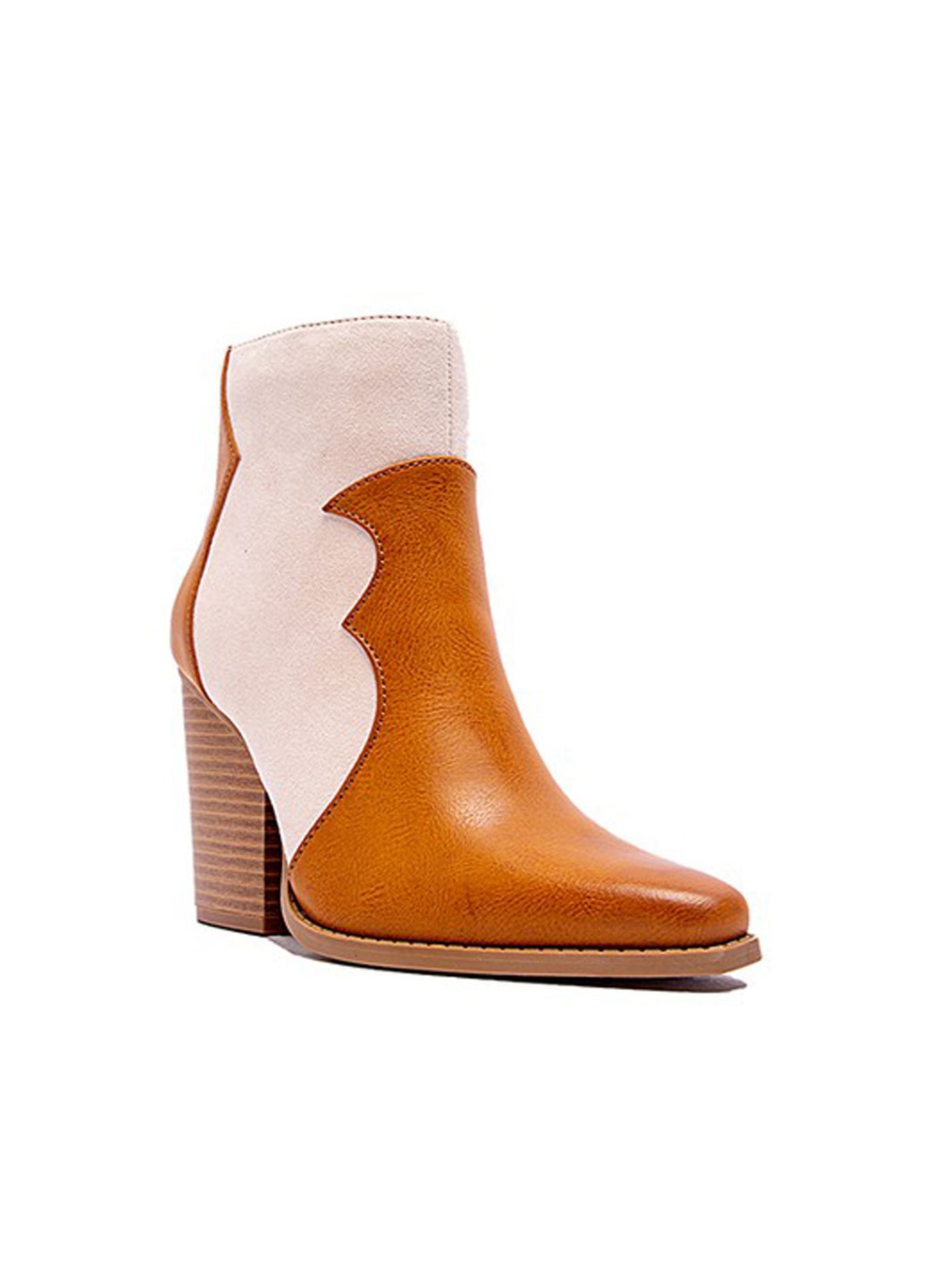 Ramble On Camel Ankle Bootie