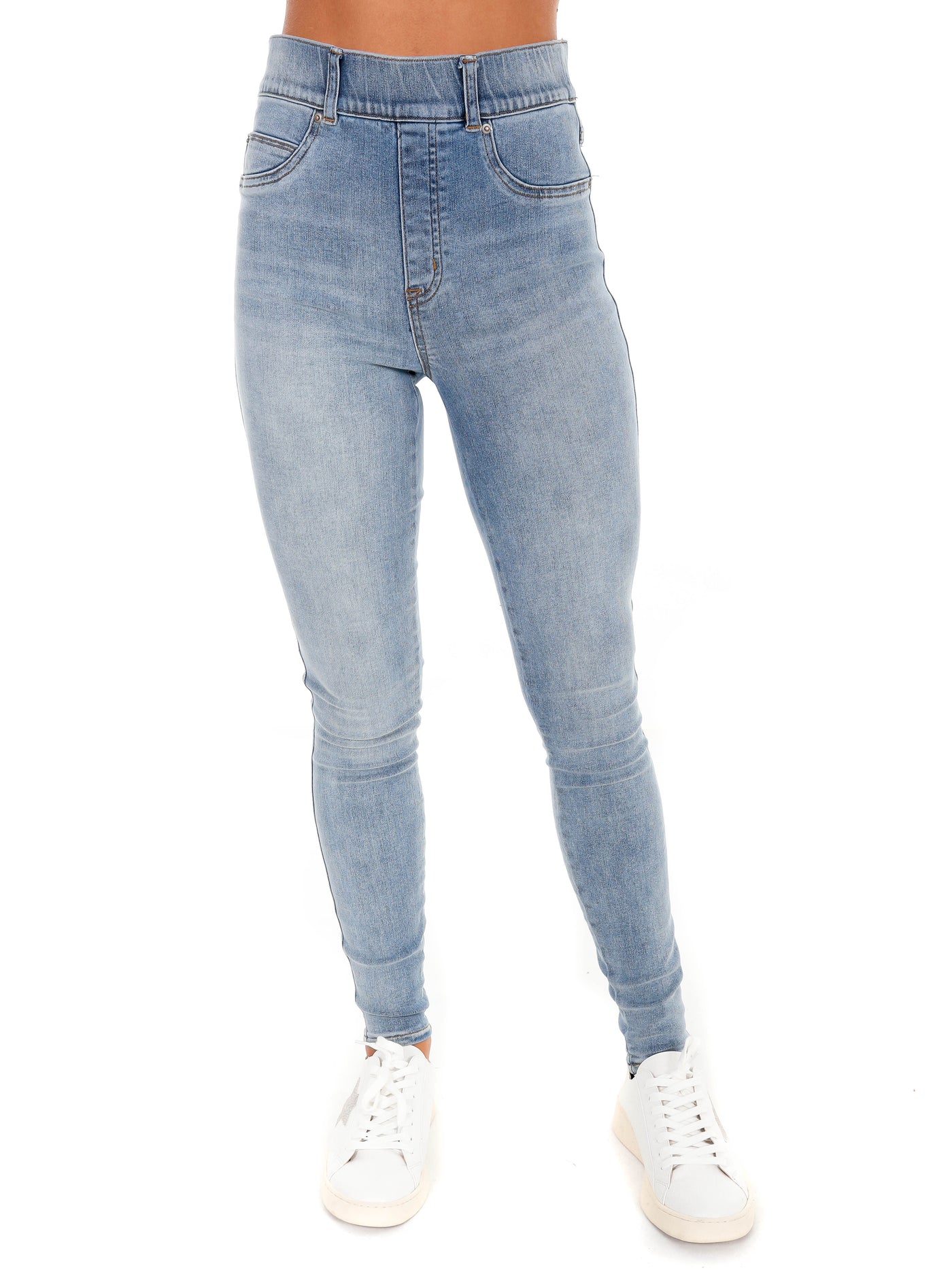 Buy SPANX® White Clean Denim Ankle Length Skinny Jeans from Next