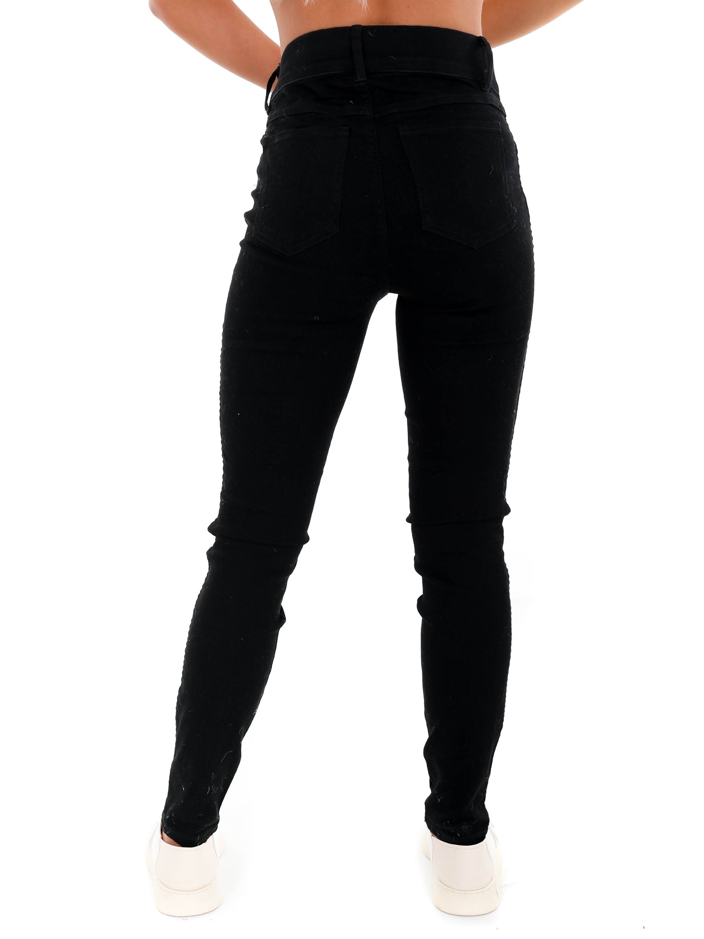 Spanx skinny jeans in black - ShopStyle