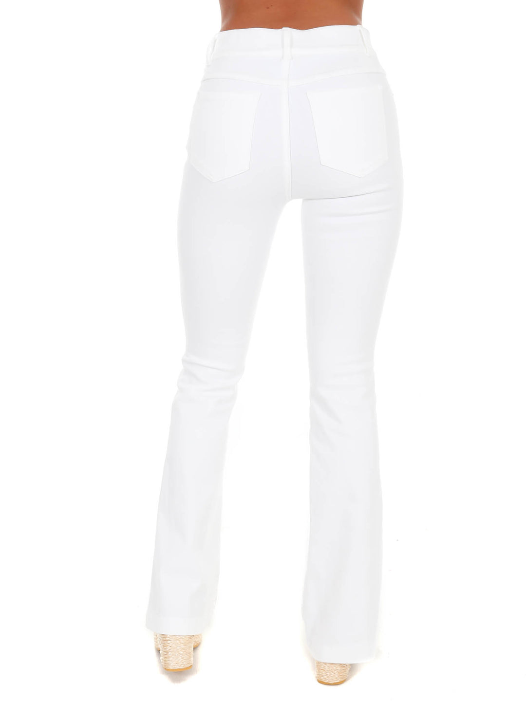 Spanx White Flare