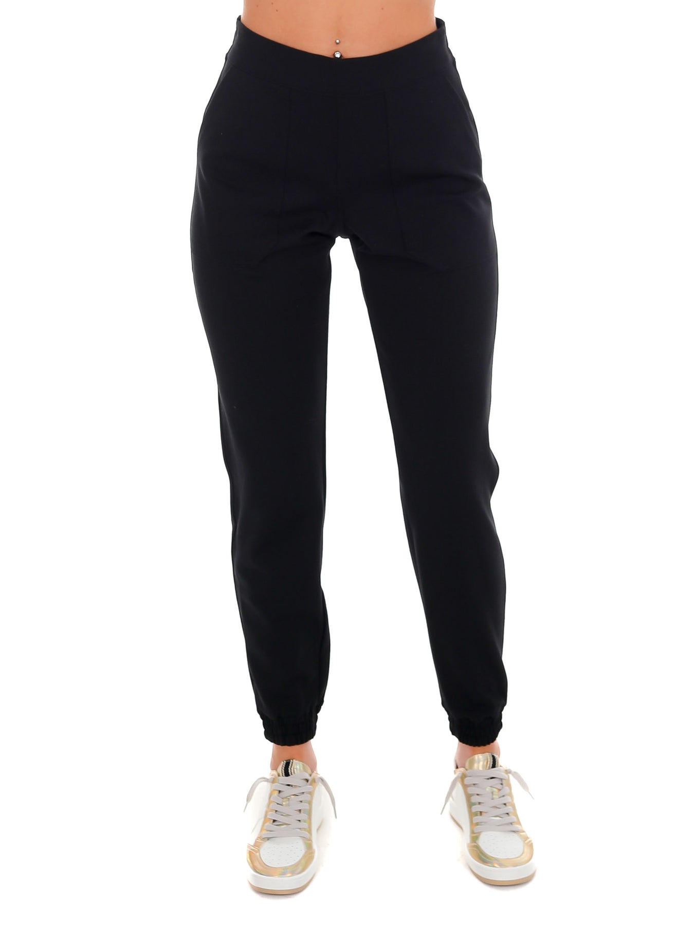 SPANX Women's Perf Jogger Pants, Classic Black, S at  Women's  Clothing store