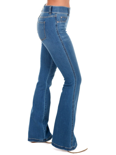 Spanx Vintage Indigo Flare Jeans