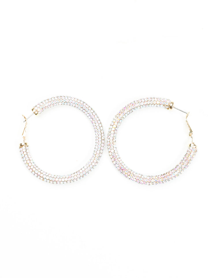 Glitzy Gal Hoop Earring