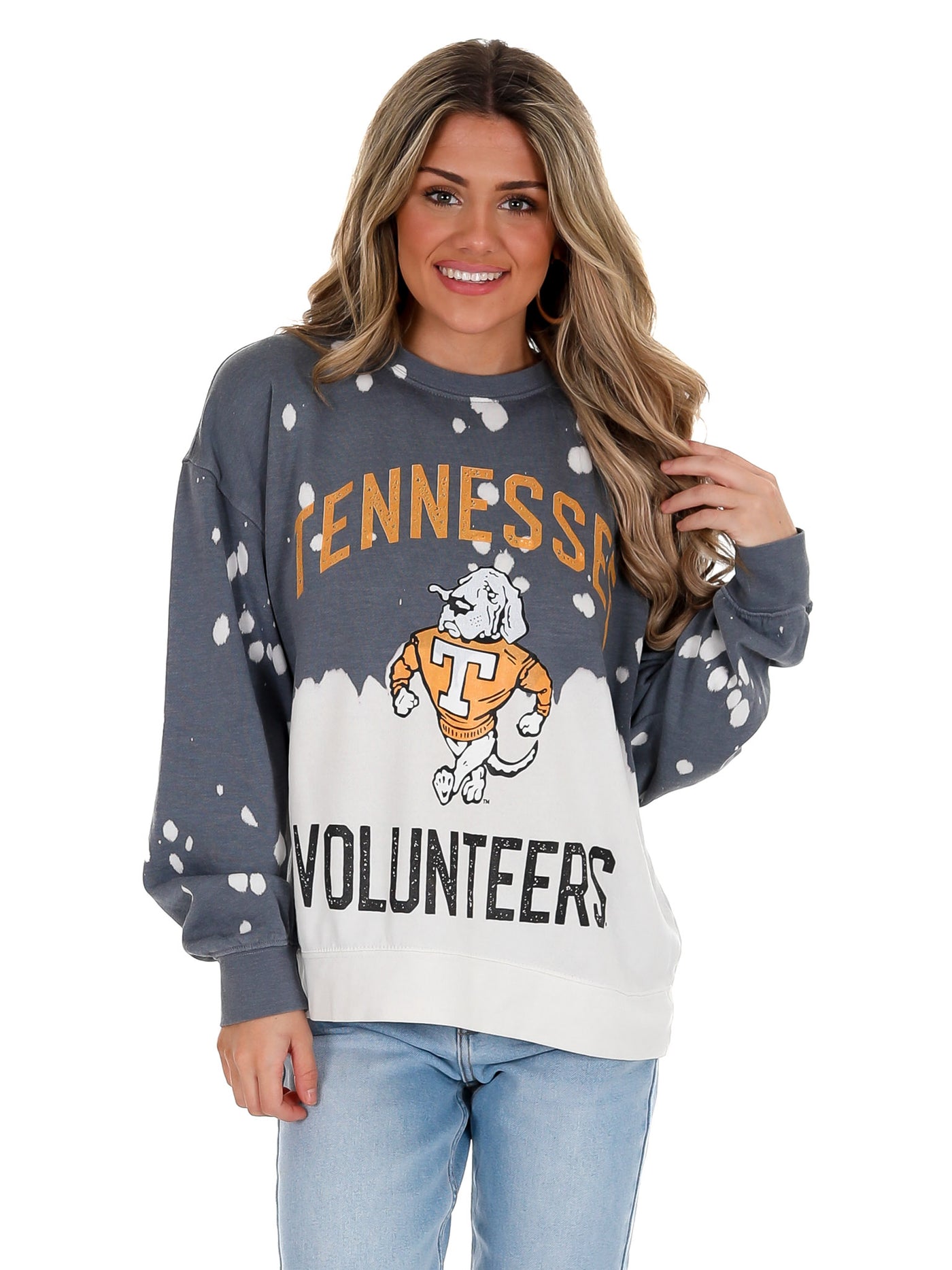 Tennessee Volunteers Dip Dye Sweatshirt