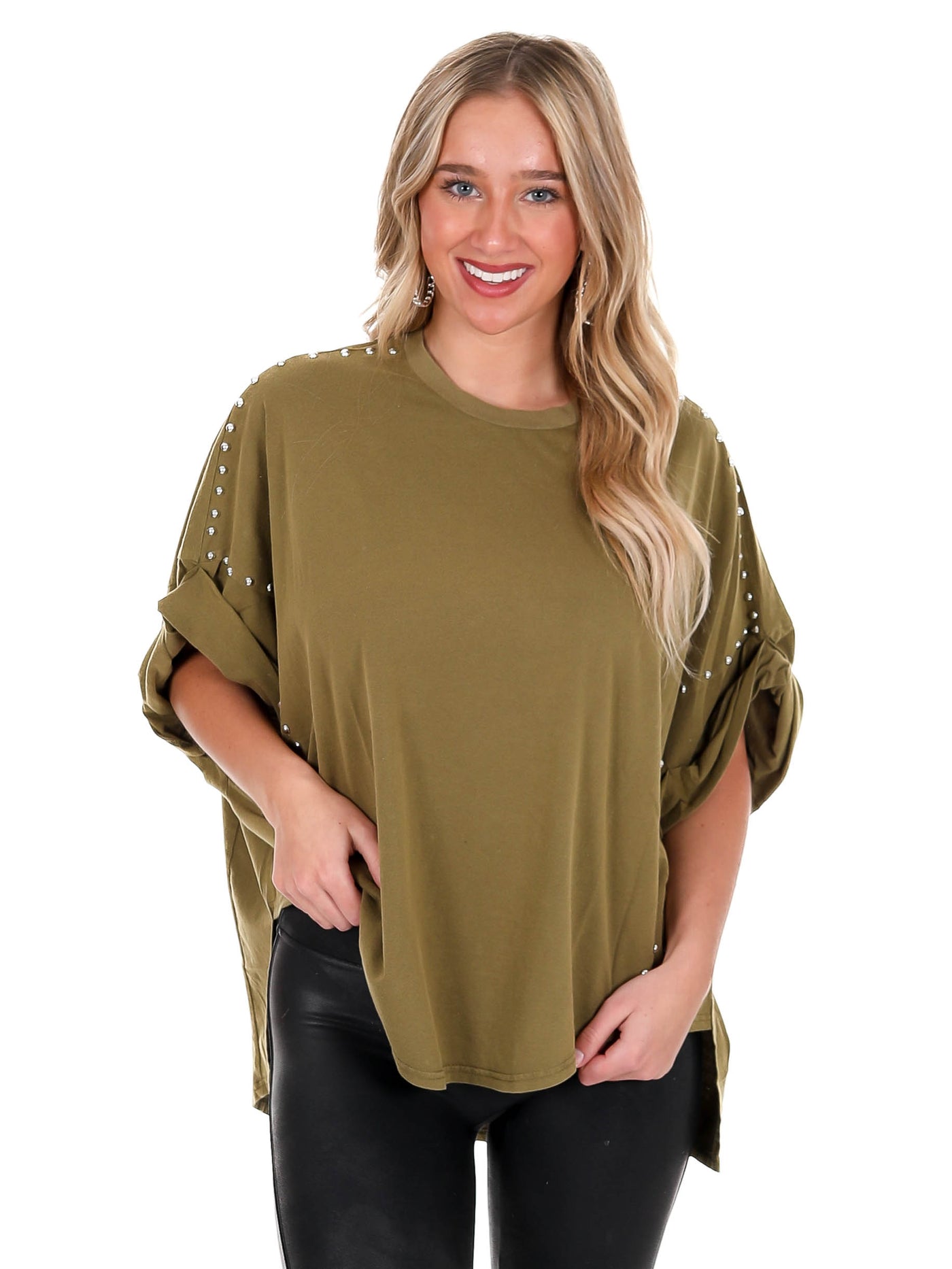 Right Now Studded Top