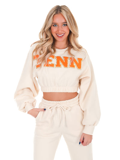 TENN Cream Two Piece Set