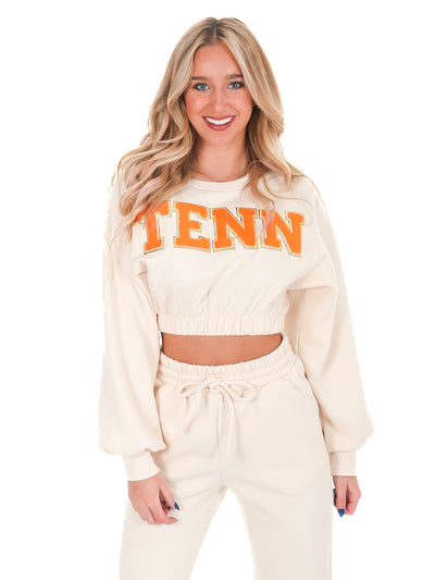 TENN Cream Two Piece Set