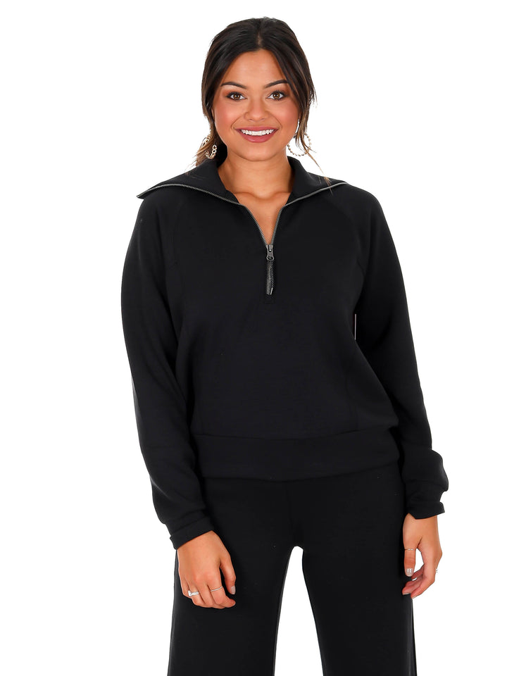 Spanx AirEssentials Half Zip Pullover