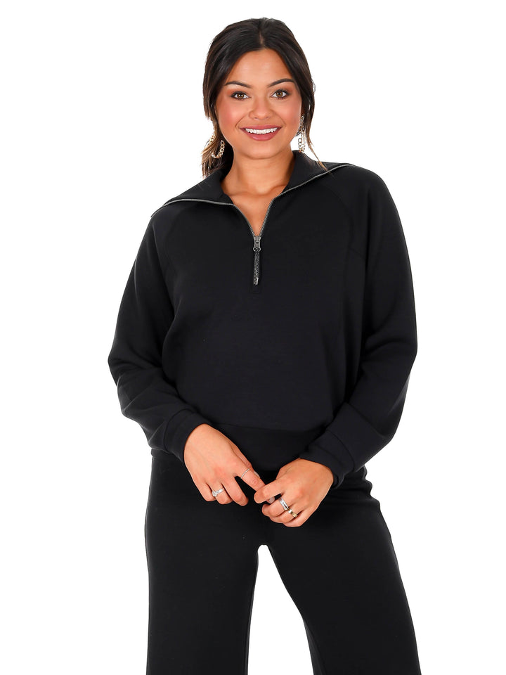 Spanx AirEssentials Half Zip Pullover