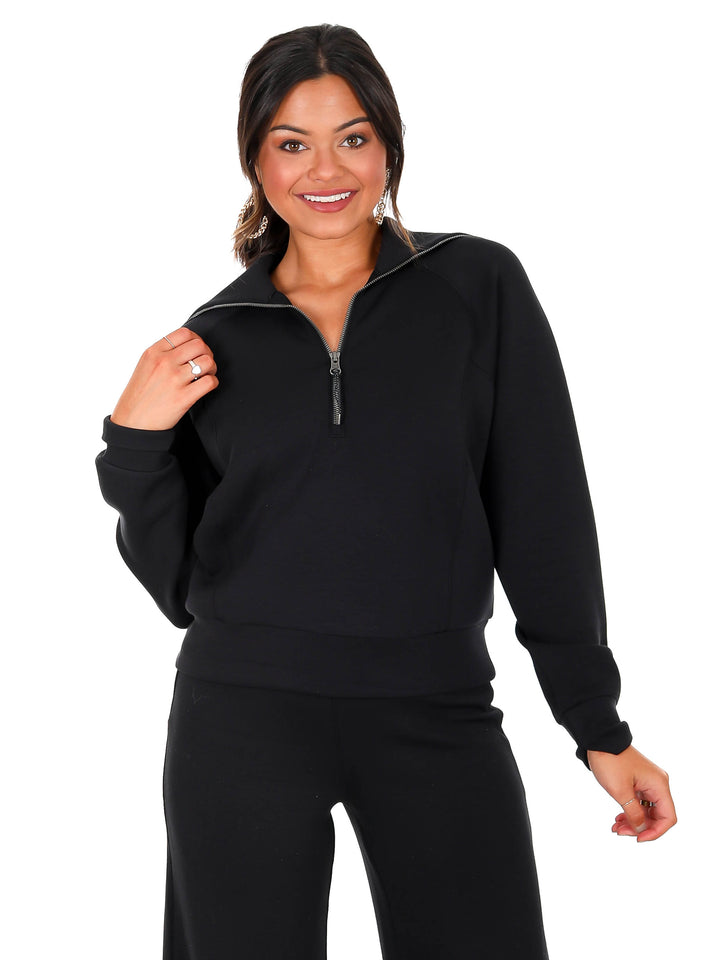 Spanx AirEssentials Half Zip Pullover