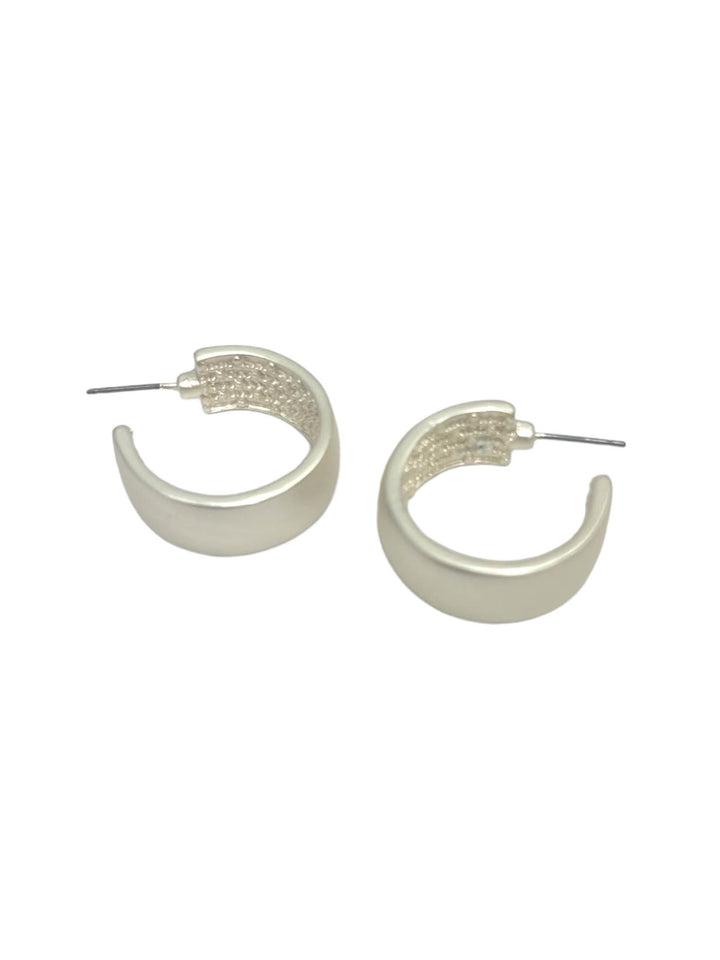 Small Metal Hoop Earrings