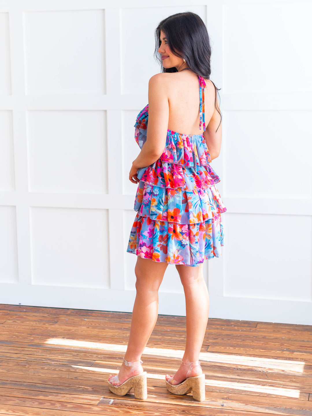 Follow the Sun Floral Dress