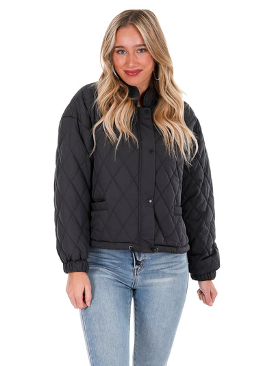 Just That Girl Quilted Jacket