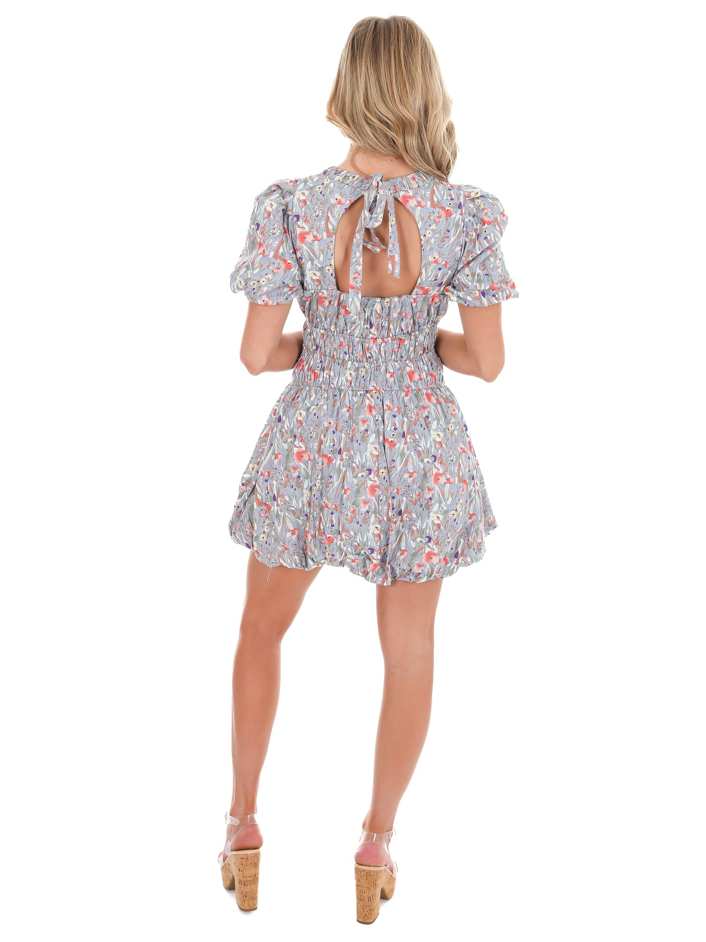 Rolling With It Floral Mini Dress