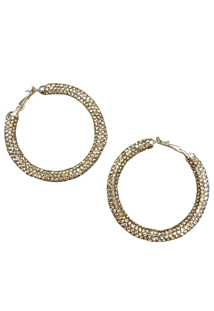 Glitzy Gal Hoop Earring