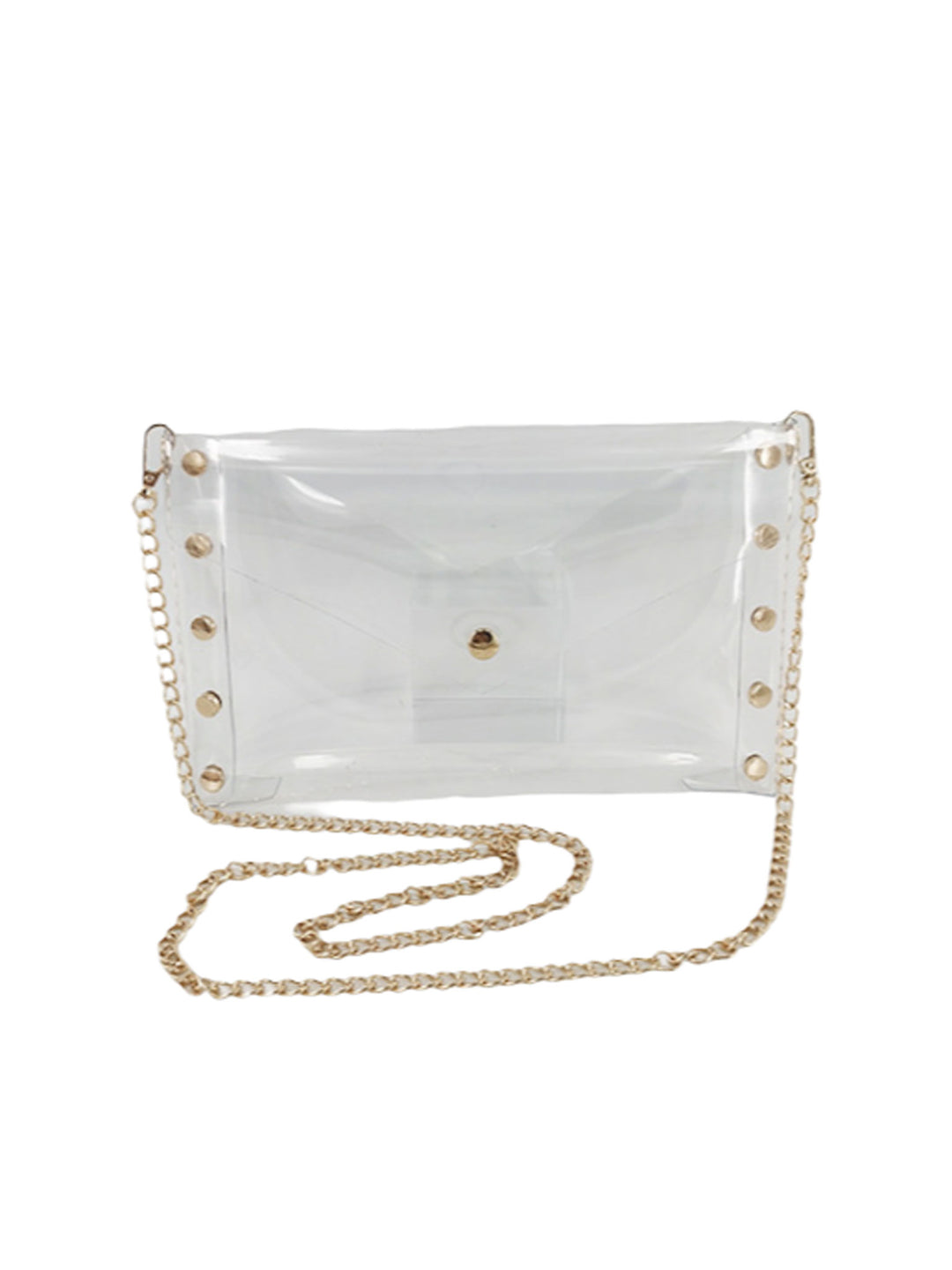 Clear Chainlink Crossbody Bag