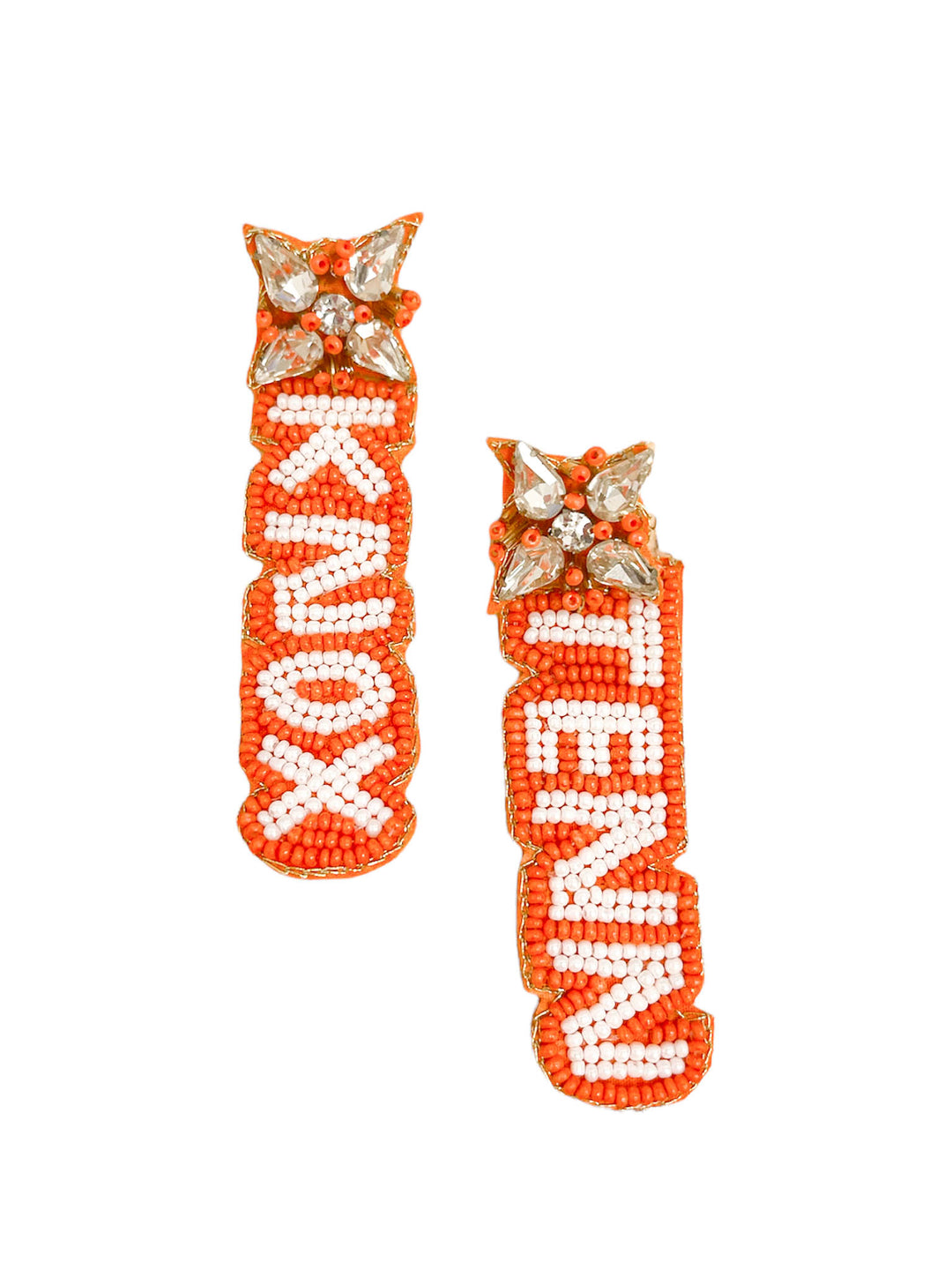 Beaded Knox Tenn Earrings