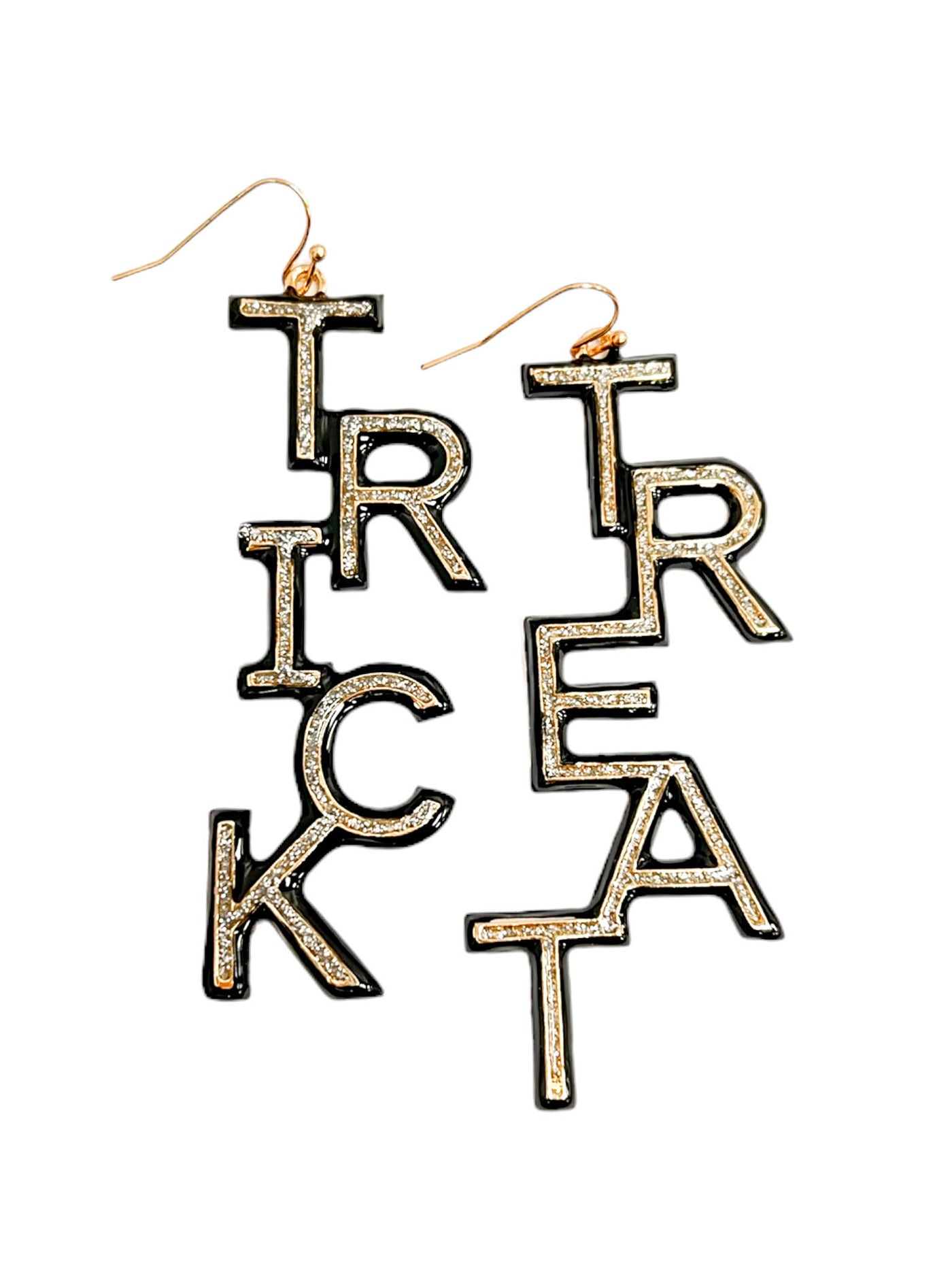 Trick or Treat Glitter Earrings