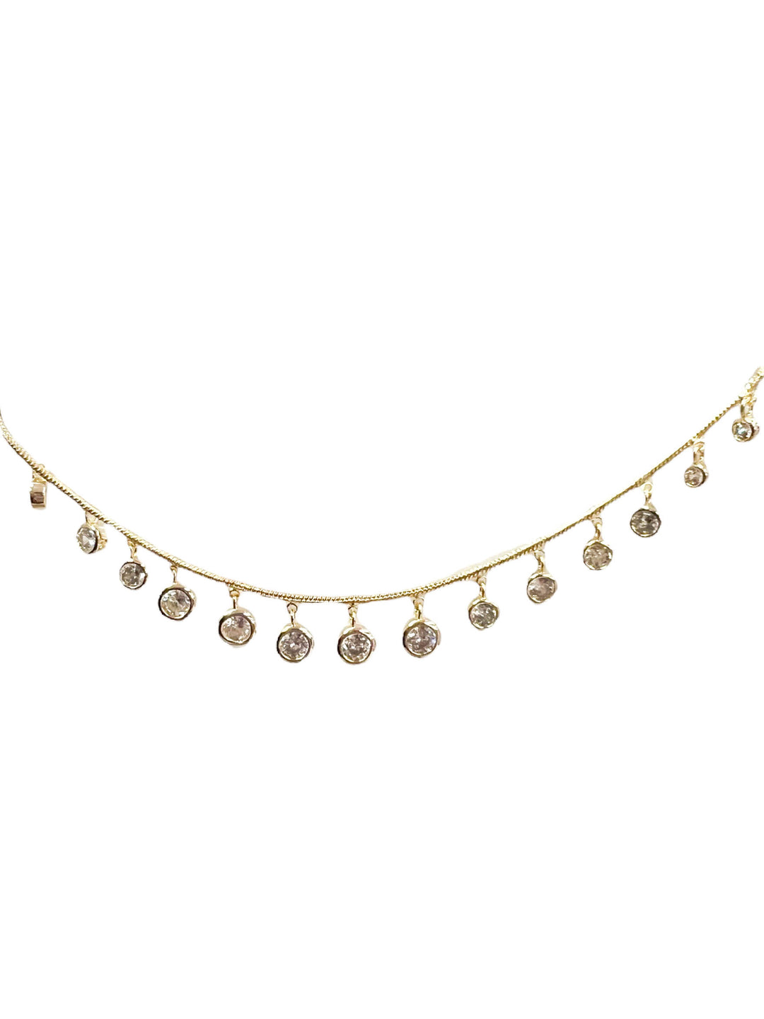 Augusta Diamond Drop Chocker